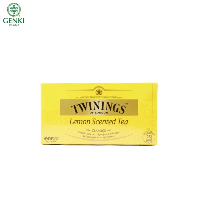 

TWININGS LEMON SCENTED TEA (FLAVOURED BLACK TEA) - 2 G X 25 BAG
