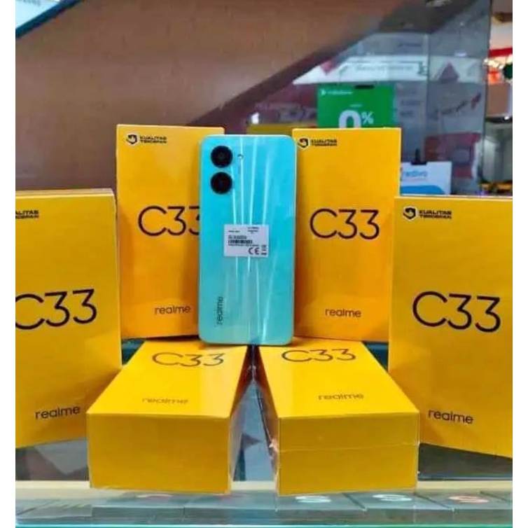 REALME C33 RAM 4/128 GARANSI RESMI