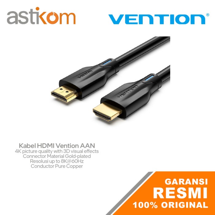 Kabel HDMI Vention 1M 2M 3M 5M AAN HDMI 2.1