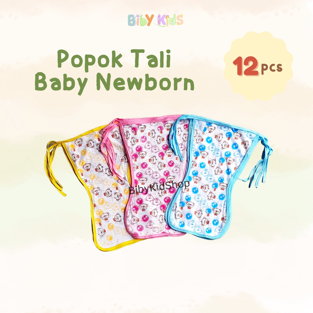 1 LUSIN Popo Kain Bayi Cuci Ulang Baru Lahir Popok Kain Tali Bayi Newborn Lusinan SNI Lembut Popok Bayi Kain Tali