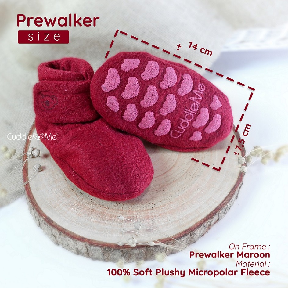Cuddle Me Cuddleme PreWalker Booties Sepatu Jalan Anak Pre Walker Shoes WHS