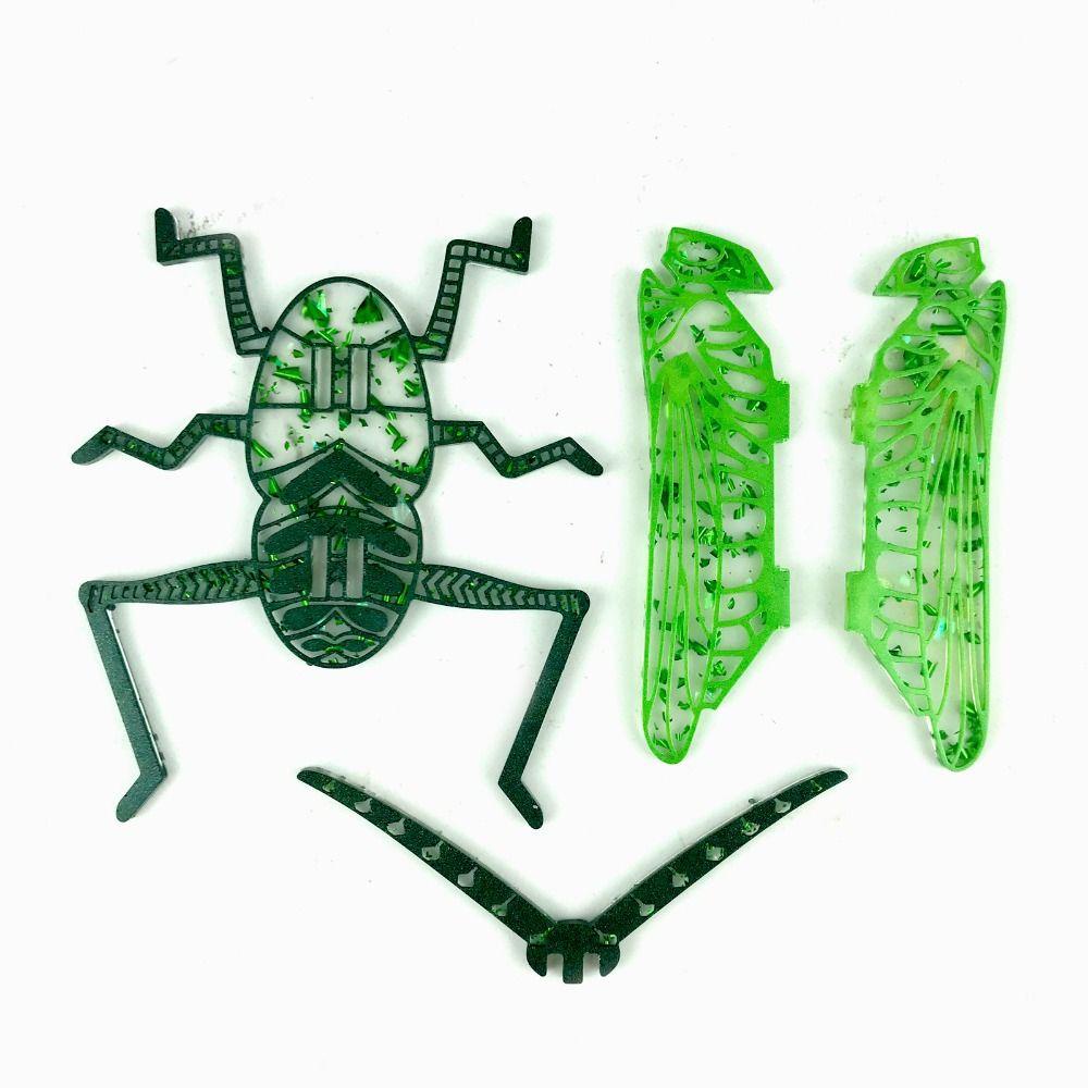 Preva 1/2PCS Butterfly Cetakan Silikon DIY Fragonfly Ladybug Alat Membuat Perhiasan Casting Cetakan