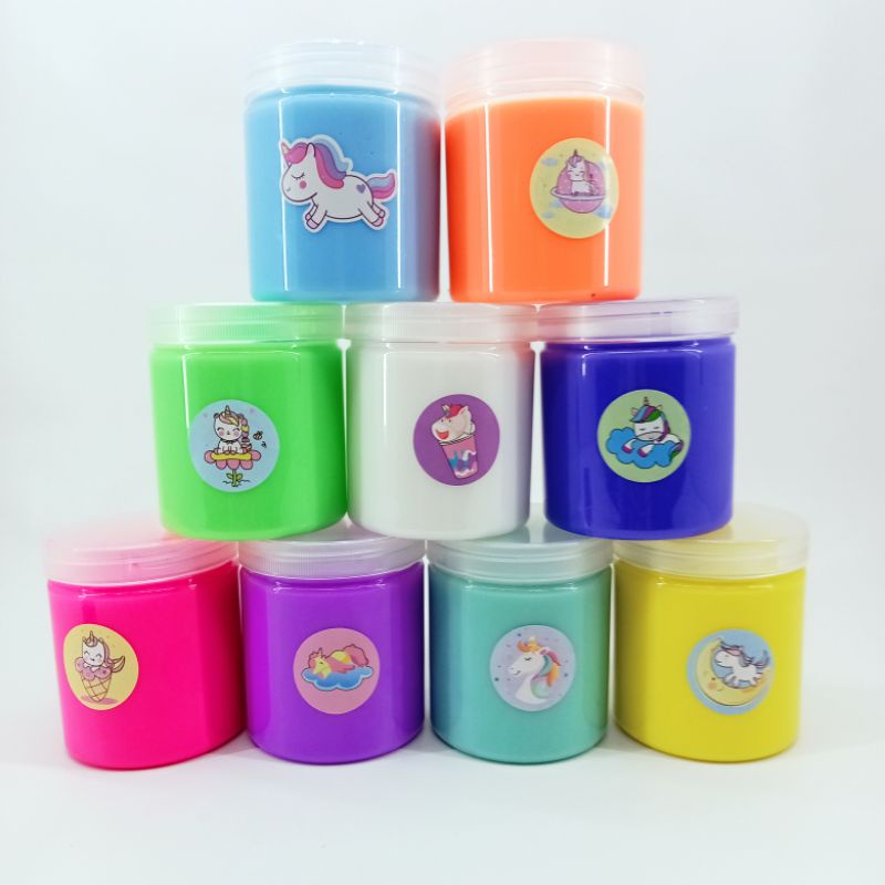 SLIME TOFU 500 - 600ML/SLIME TOFU/SLIME JIGGLY/SLIME MURAH/SLIME