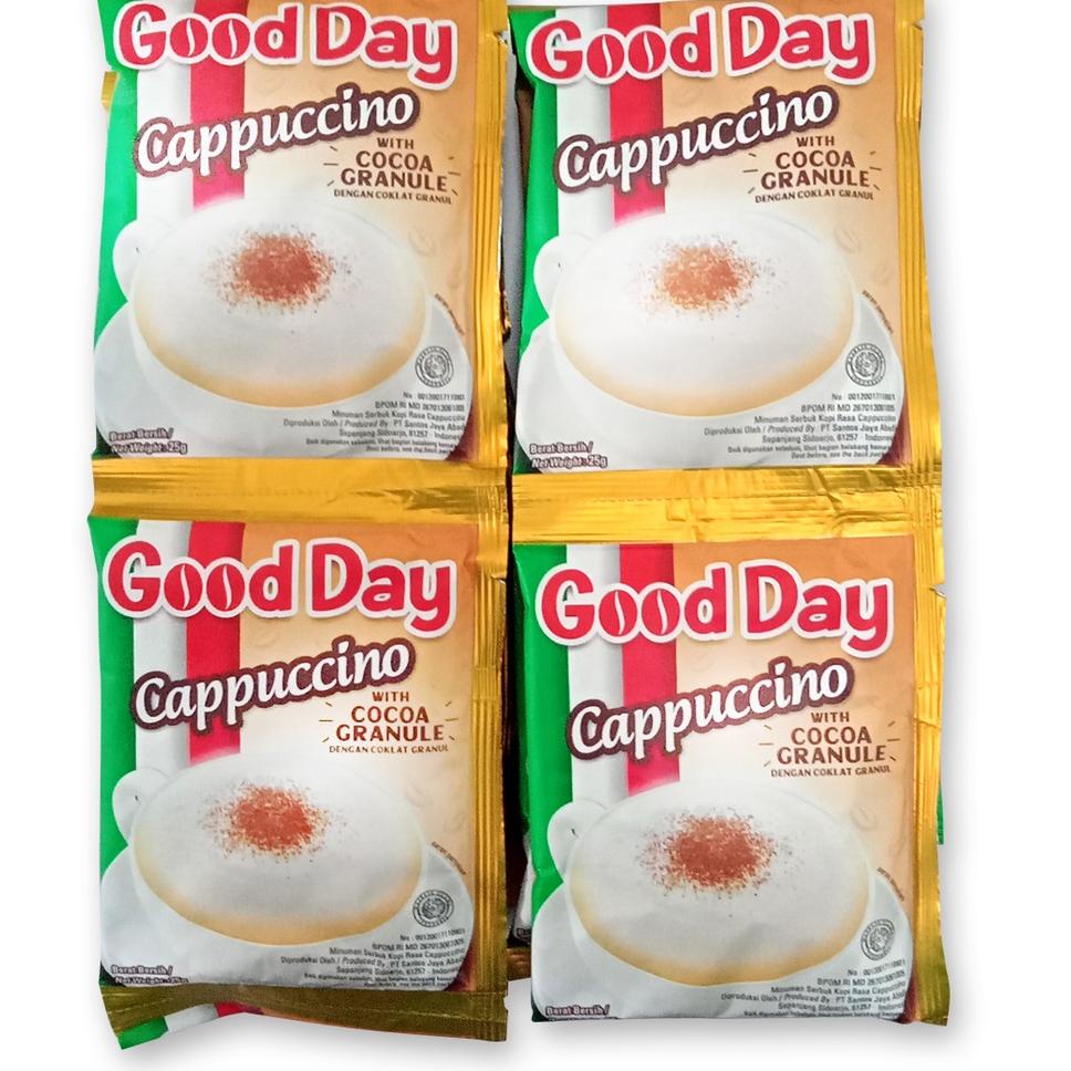 

ㅕ Good Day Cappuccino 25 gr ↞