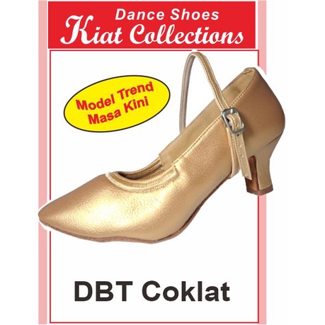 Sepatu Dansa Tango Salsa Pesta Latin Dance Shoes Tari Ballroom (DBT New)