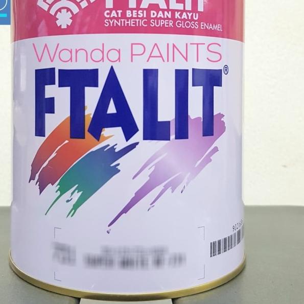 CAT FTALIT 1 KG / CAT KAYU BESI / DOFF / MATTE / FLAT KAYU BESI - 544 Black Doff