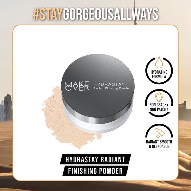 MAKE OVER Hydrastay Radiant Finishing Powder