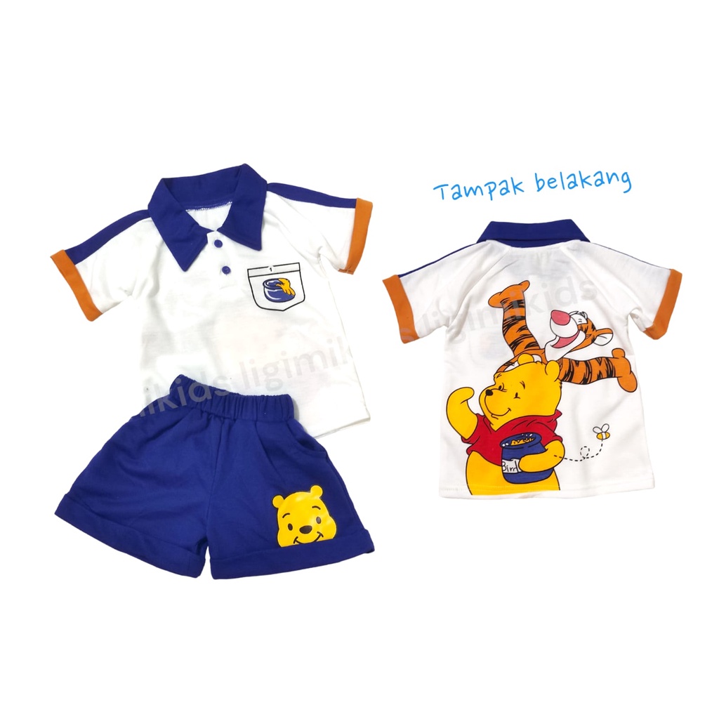 Ligimi - Setelan anak cowok / set baju anak cowok 1-6 tahun