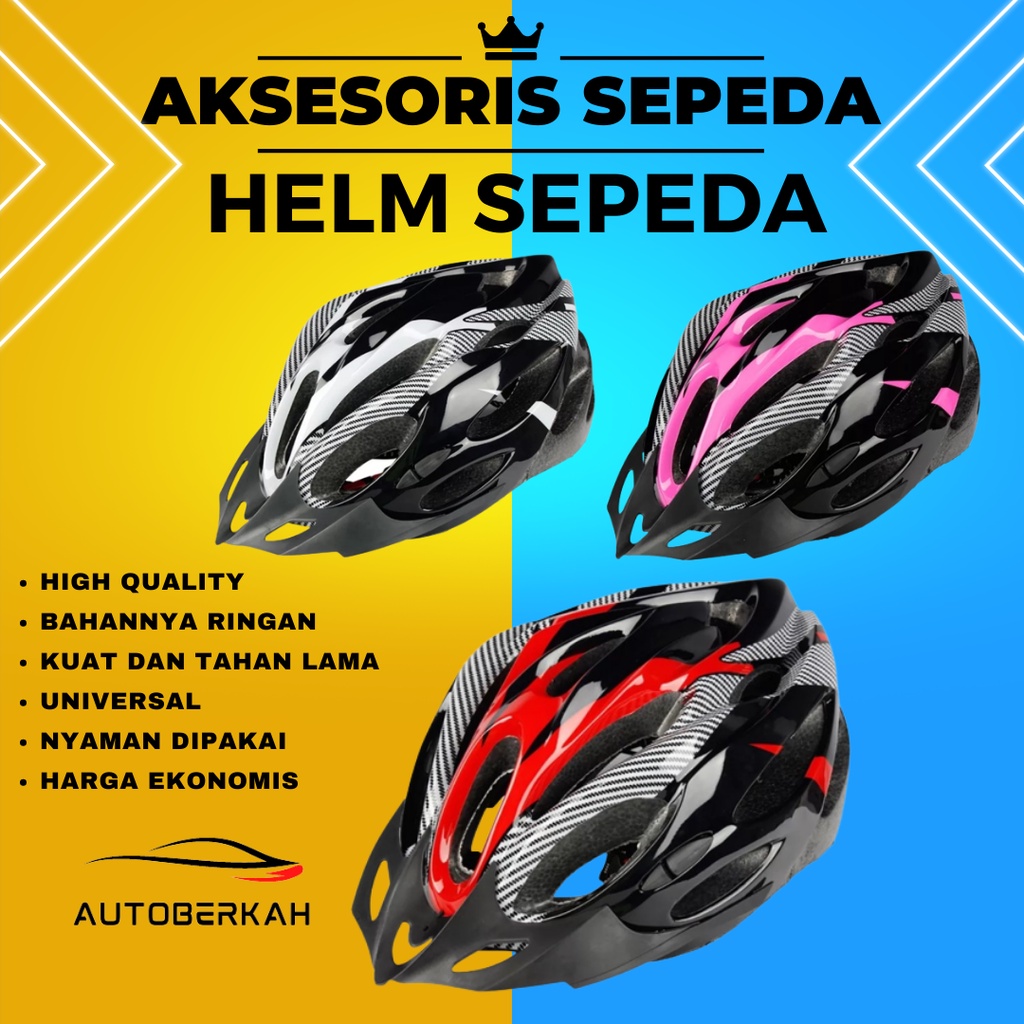 Helm Sepeda MTB Helem Sepeda Helm Sepeda Gunung Helem Sepeda Gunung Helm Sepeda Lipat Sporty