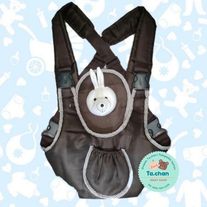 Gendongan anak bayi / Gendongan Bayi Depan / Gendongan Ransel Boneka / Gendongan Multifungsi Ransel