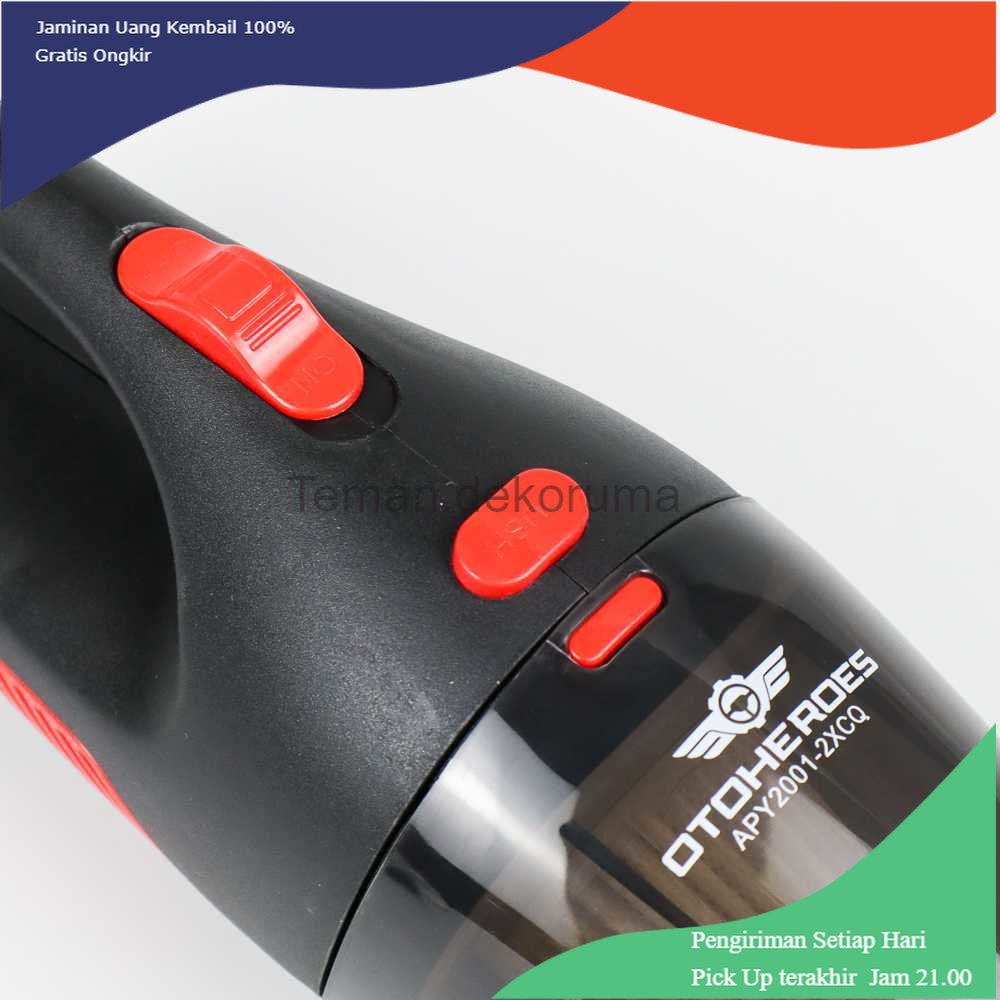 TD-PR2 OTOHEROES Vacuum Cleaner Penyedot Debu Mobil 12V 120W - APY2001-2XCQ