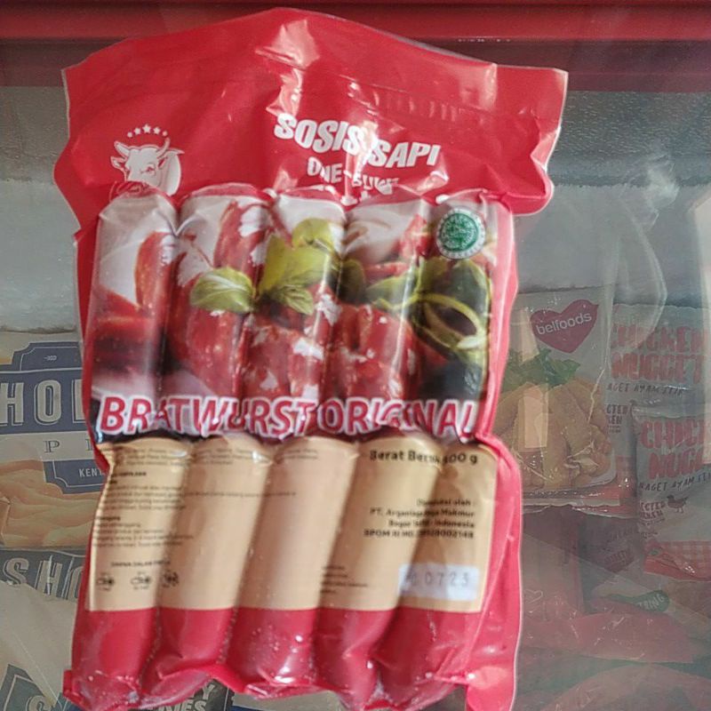 

One Suke DLone Sosis Original Bratwusht isi 10(500gr)