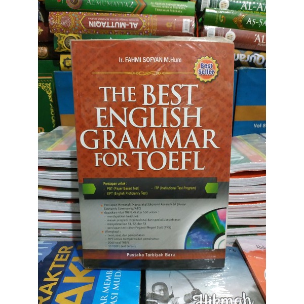 Jual Buku The Best English Grammar For Toefl Lengkap By Ir Fahmi Sofyan