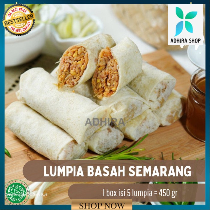 

Lumpia Basah Khas Semarang Asli Baginda Radja Lumpia Basah