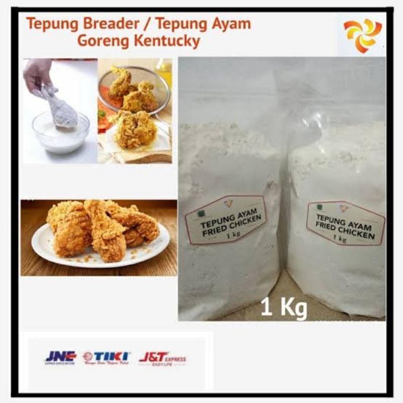 

tepung rempah ayam fried chicken kentucky ayam geprek kentang goreng jamur crispy tepung rempah ayam goreng