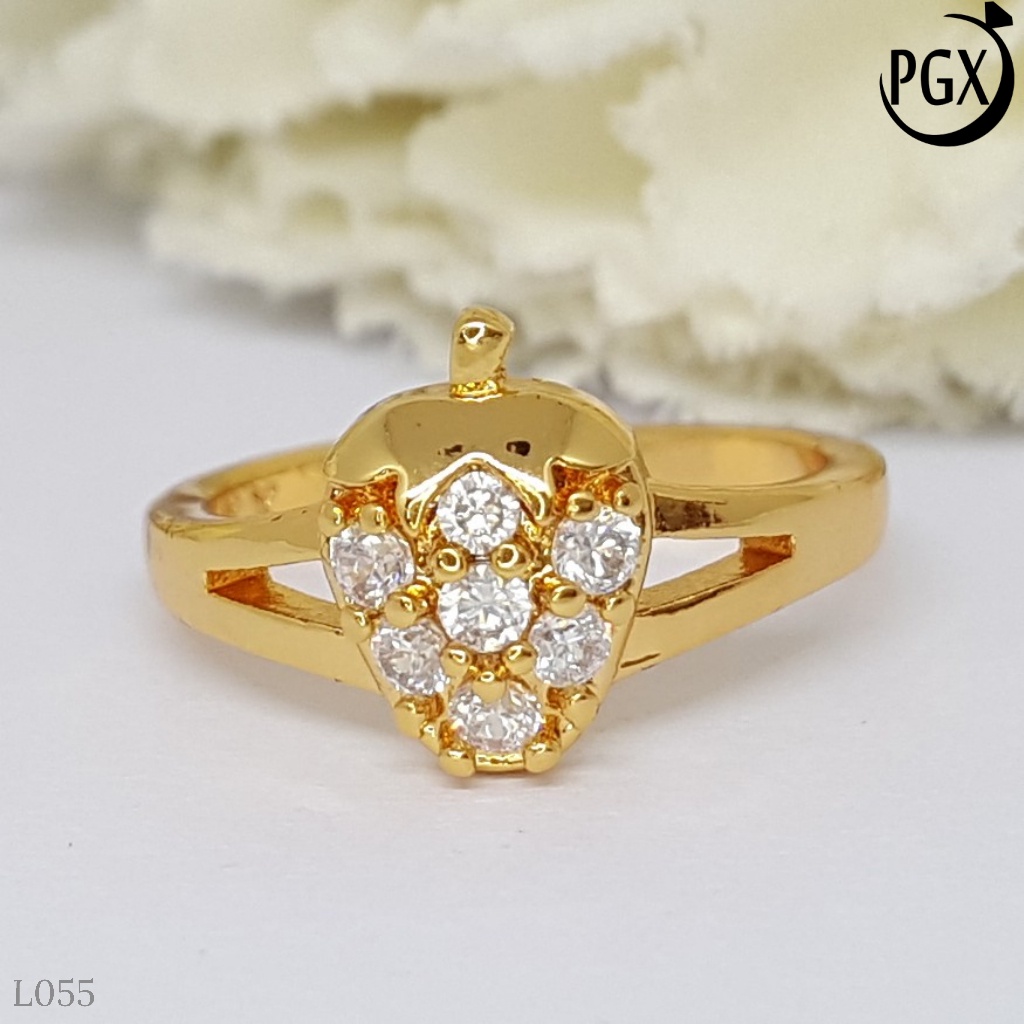 PGX Cincin Anak Xuping Aksesoris Perhiasan Lapis Emas Premium - L055