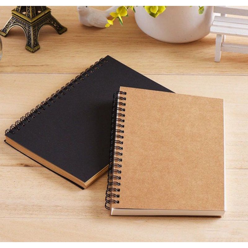 

Notebook Jurnal A5 Garis/Line Kotak/Grid Titik/Dotted Polos Hvs 100 Buku Diary / Buku Catatan Murah