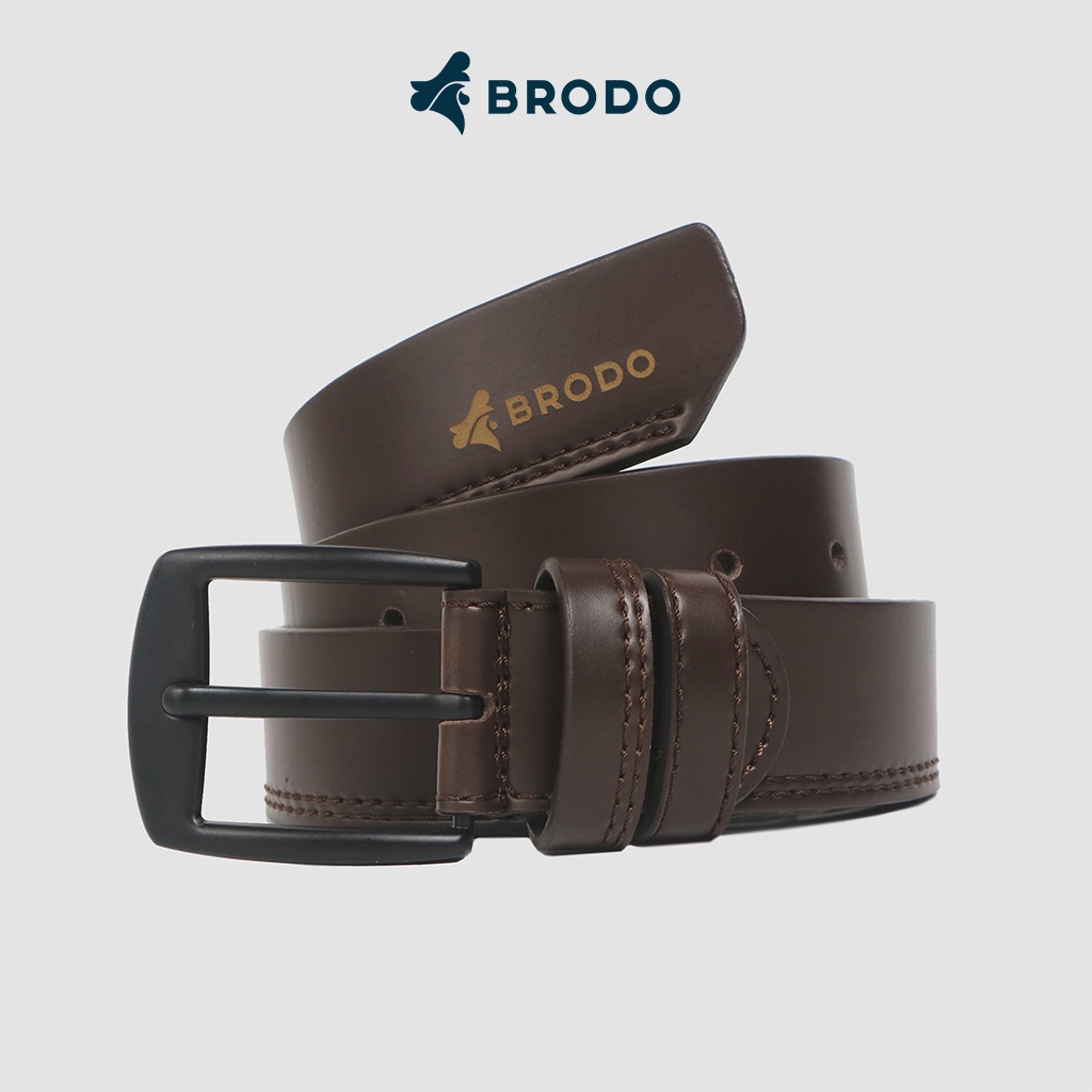 BRODO - Ikat Pinggang Hia Belt Brown