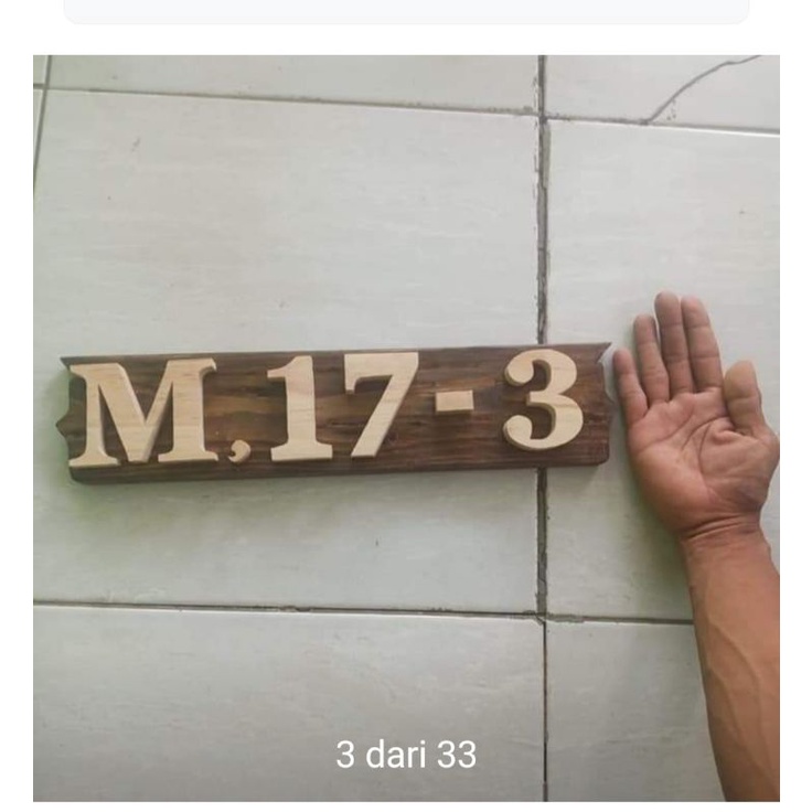 

papan nama rumah