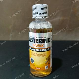 LISTERINE MOUTHWASH 100ML/obat kumur Listerin 100 ml travel size