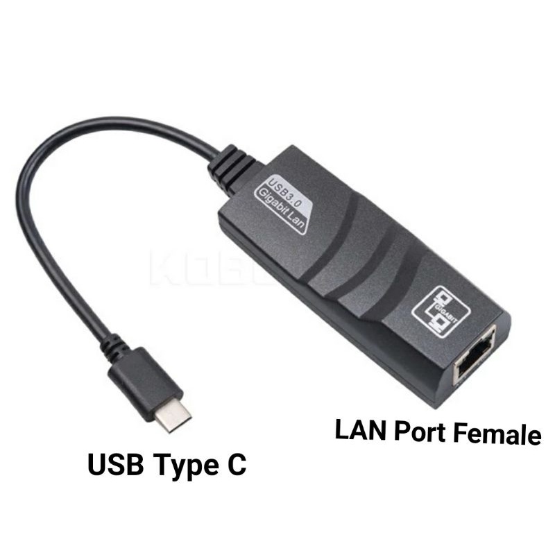 USB Type C to LAN Ethernet Adapter