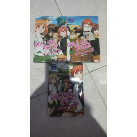 Girls und panzer little army II vol 1-3 kak arya