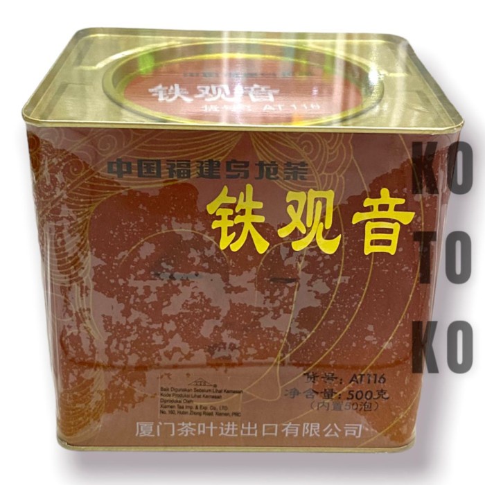 

Sale China Fujian Oolong Tea / Tie Guan Yin / Teh Kuan Yin Kaleng 500gr /TEH DIET/TEH PELANGSING/TEH