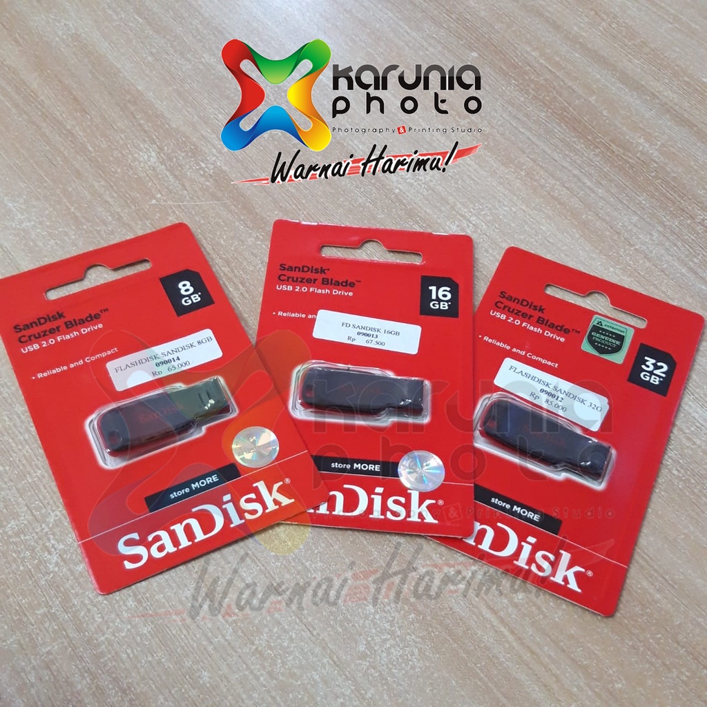 FLASHDISK SANDISK 8GB//16GB//32GB - FLASHDISK SANDISK ORIGINAL