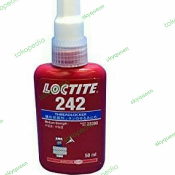 

locktite 242 50ml locite loctitte medium strength 50 ml