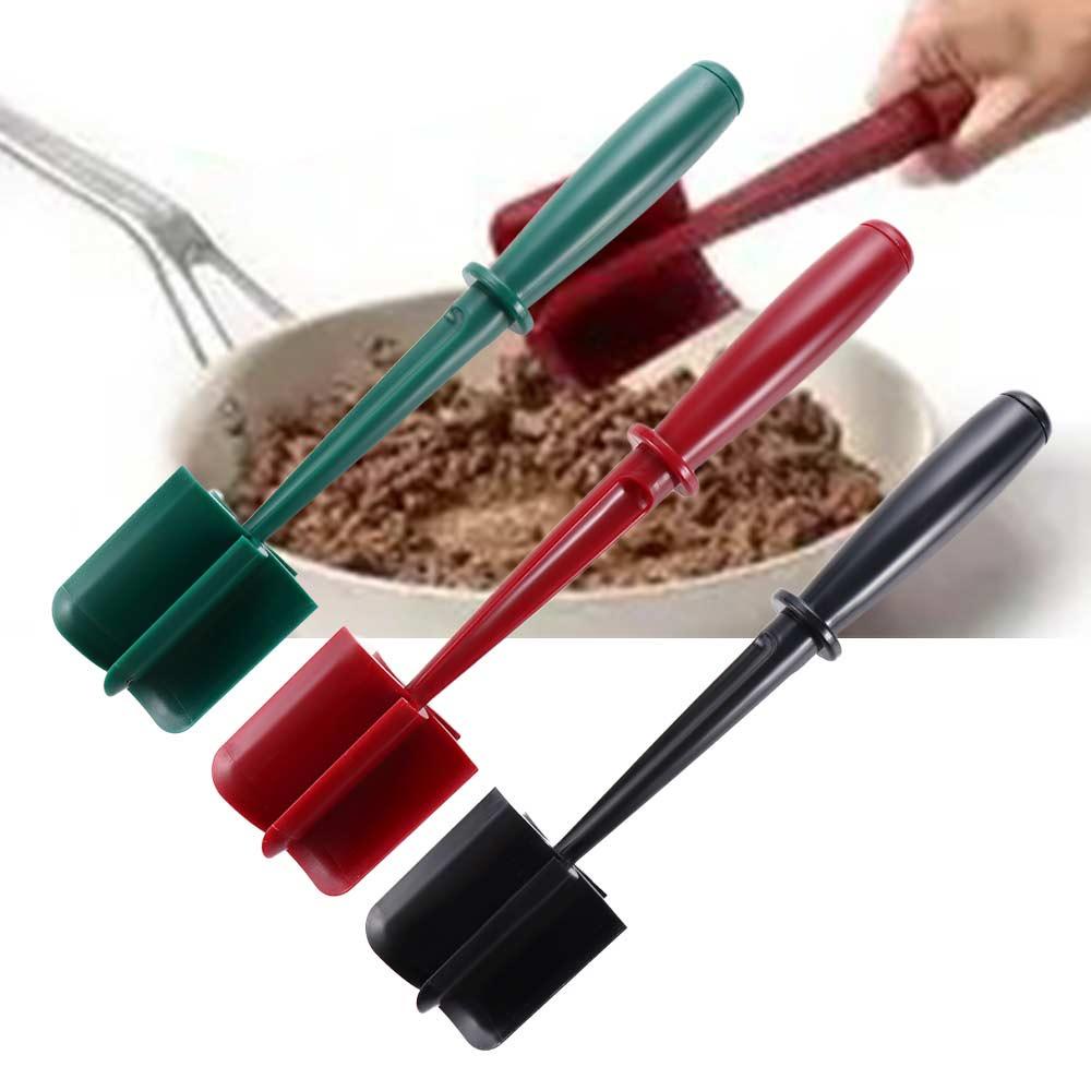 [Elegan] Chopper Daging Premium Tahan Panas Utensils Kitchen Handheld Alat Masak Anti Lengket