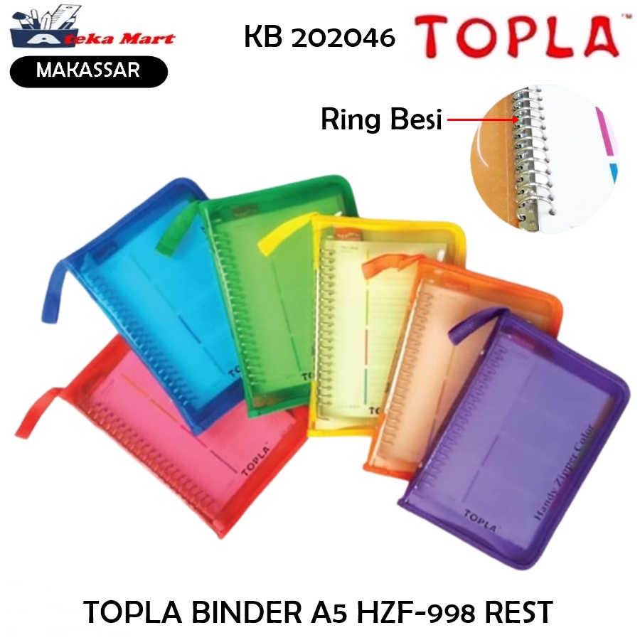 

[PCS] TOPLA BINDER NOTE A5 HZF-998 B5 HZF-988 RESTLETING