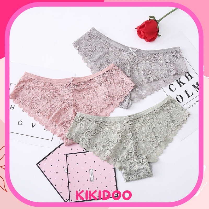 Kikidoo Celana Dalam wanita sexy lace jumbo sweet sexy cd wanita C29