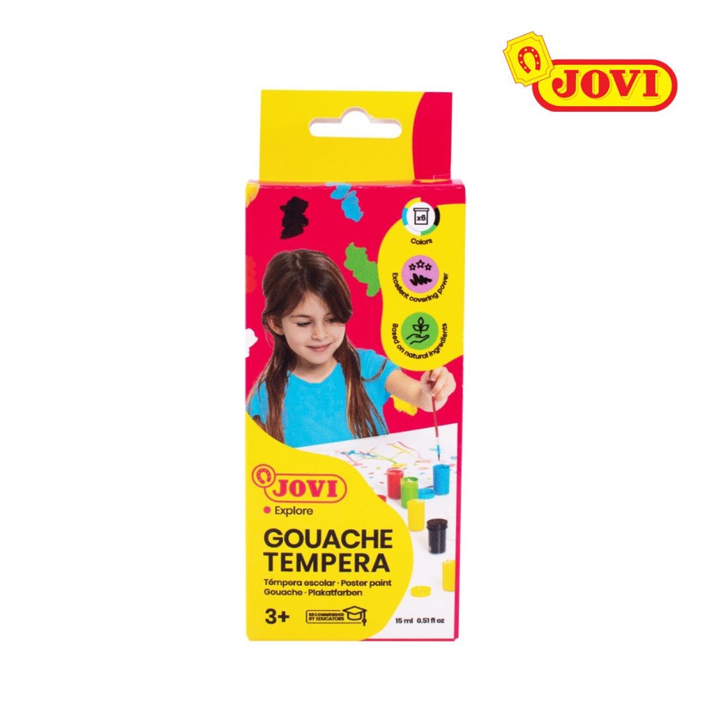 

JOVI - Poster Paint Box 6jars 15cc