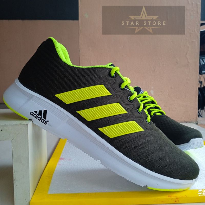 SEPATU ADIDAS HIJAU ARMY OLAHRAGA PRIA