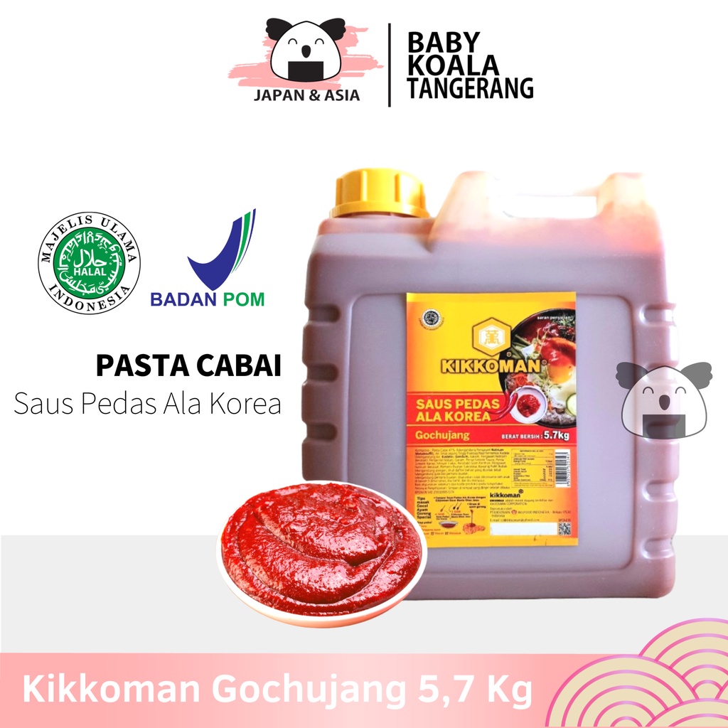 

KIKKOMAN Gochujang 5,7 Kg Halal