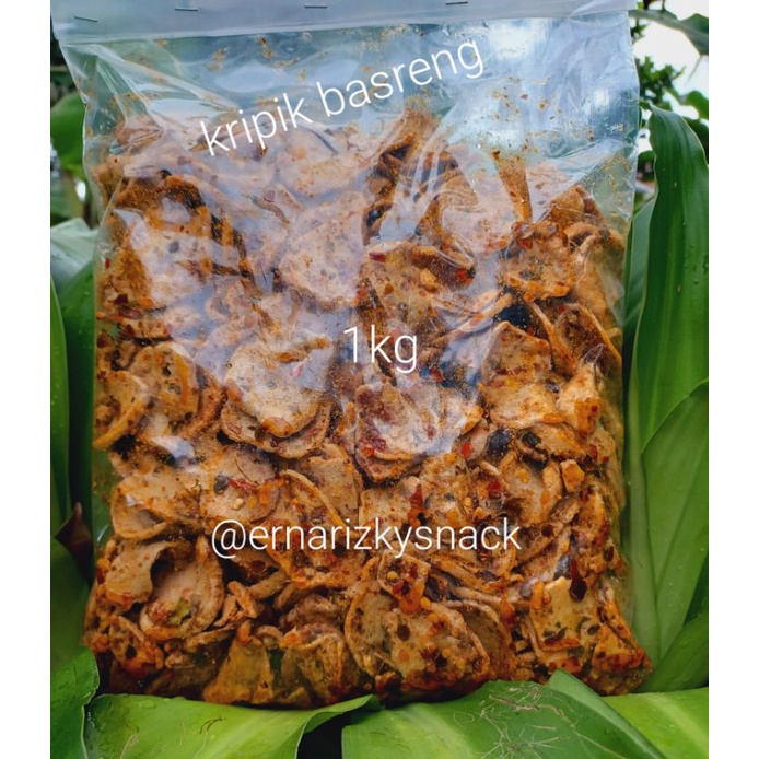 

KRIPIK BASRENG PEDAS DAUN JERUK 1 KG
