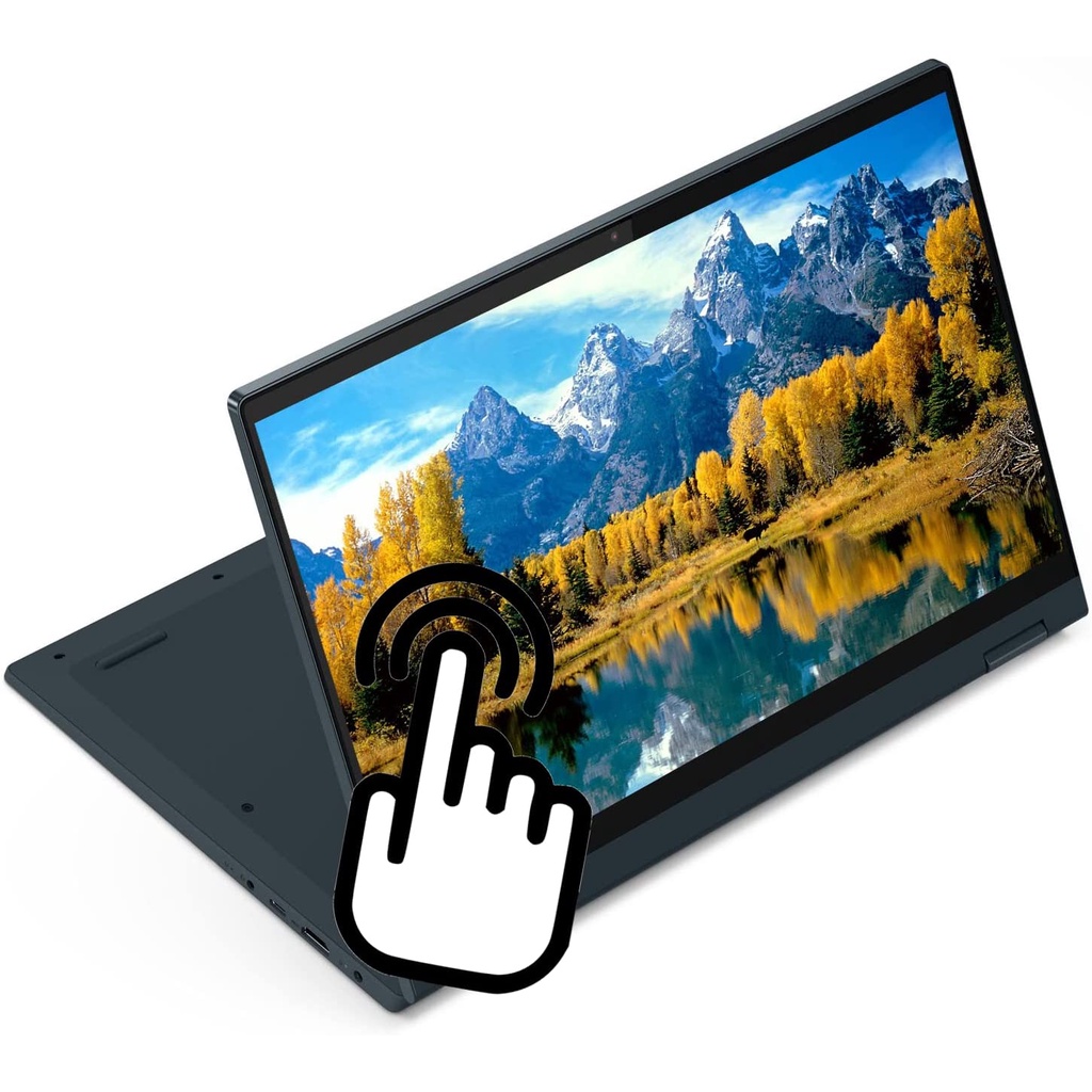 Laptop Lenovo Ideapad Flex 5 14 Intel Core i3 1115G4 4GB 512GB 14&quot; FHD IPS Touchscreen Flip Windows11 ABYSS BLUE