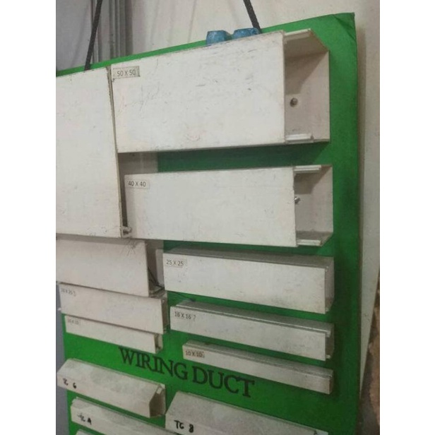 Kabel Duct Putih 80 x 50 mm Duct Pvc 8x5 cm 80x50 mm