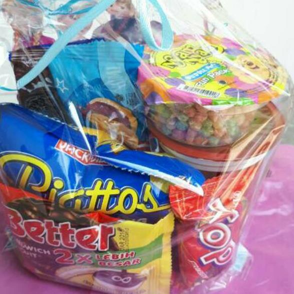

ㅭ 0.5 Kg PLASTIK OPP Kaca PARCEL 1/2 Kilo Bening Bingkisan Souvenir ulang tahun anak harga murah も