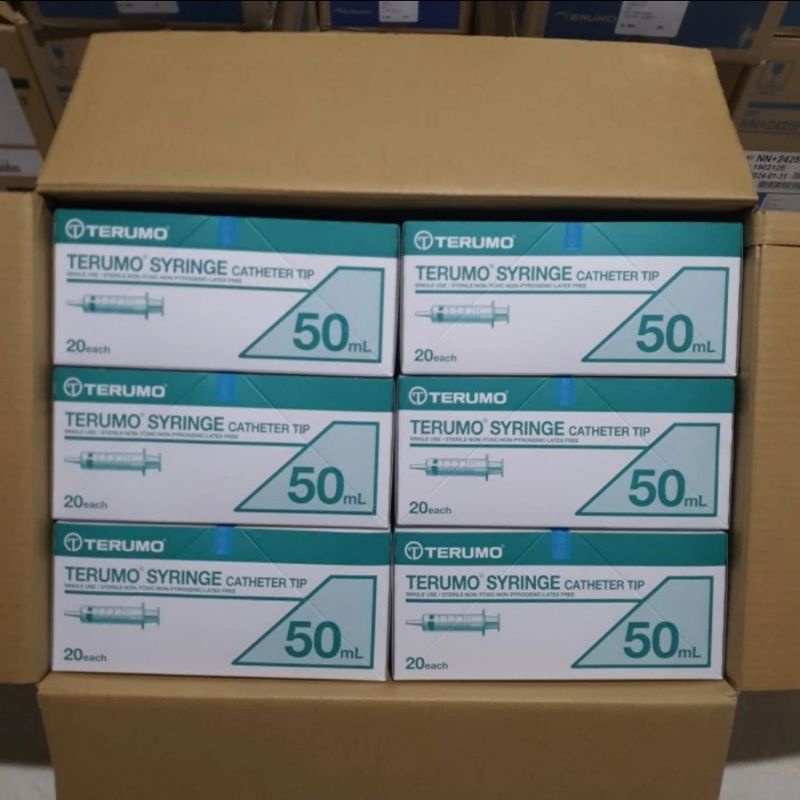 Spuit 50cc Lubang Tengah Terumo Syringe 50ml Terumo