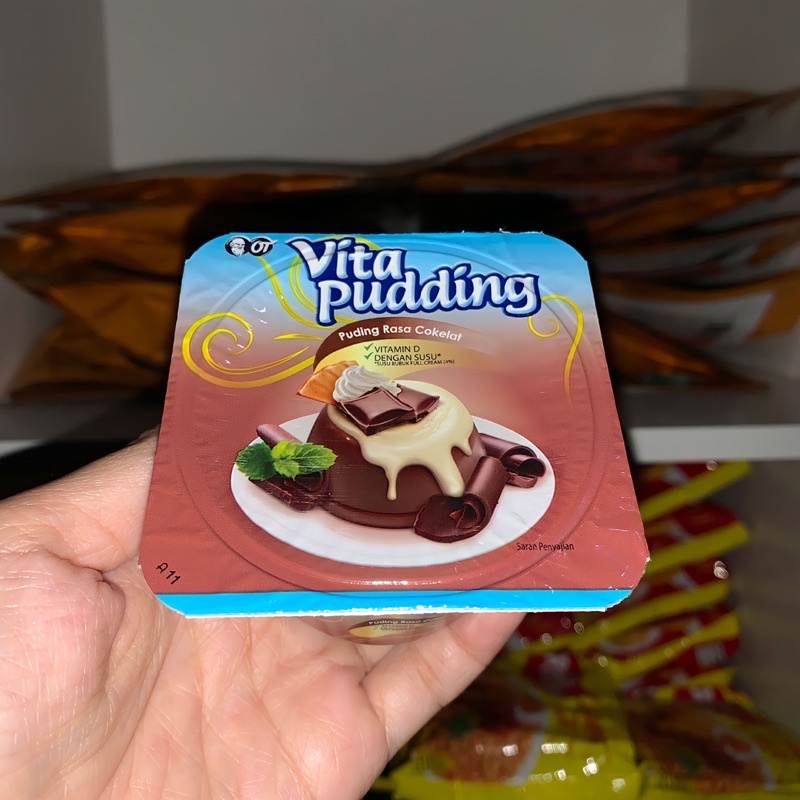 Jual Vita Pudding Coklat dan Strawberry Shopee Indonesia