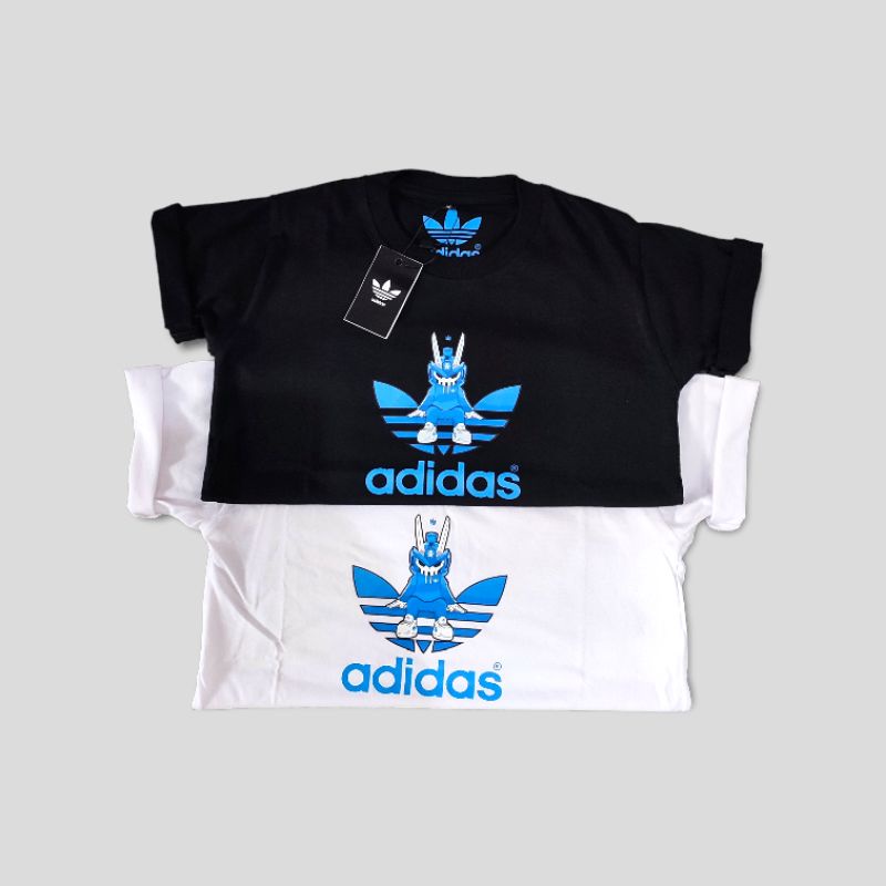 baju anak anak kaos anak adidas robot katun combed 24s super soft handfield.