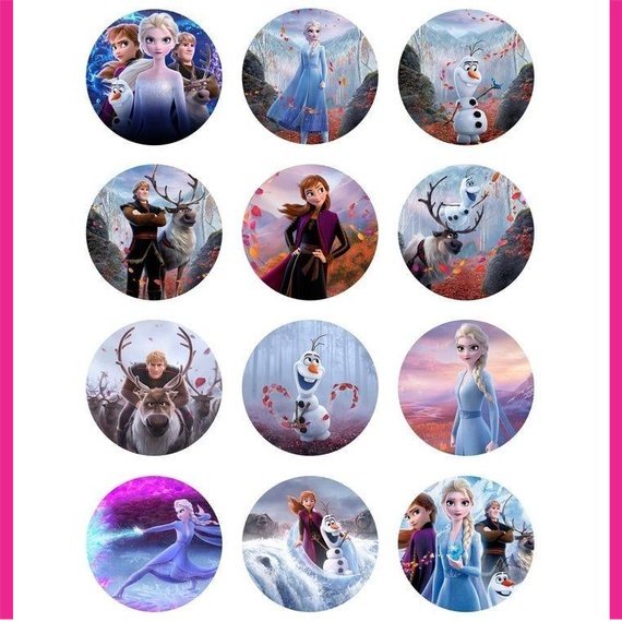 

BIGBAG CUPCAKE TOPPER CUSTOM KARAKTER FROZEN