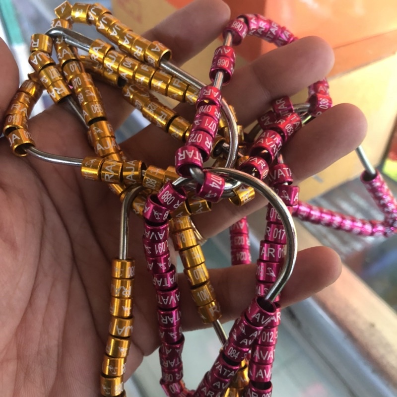 RING BURUNG LOVEBIRD GELANG BURUNG BERKICAU