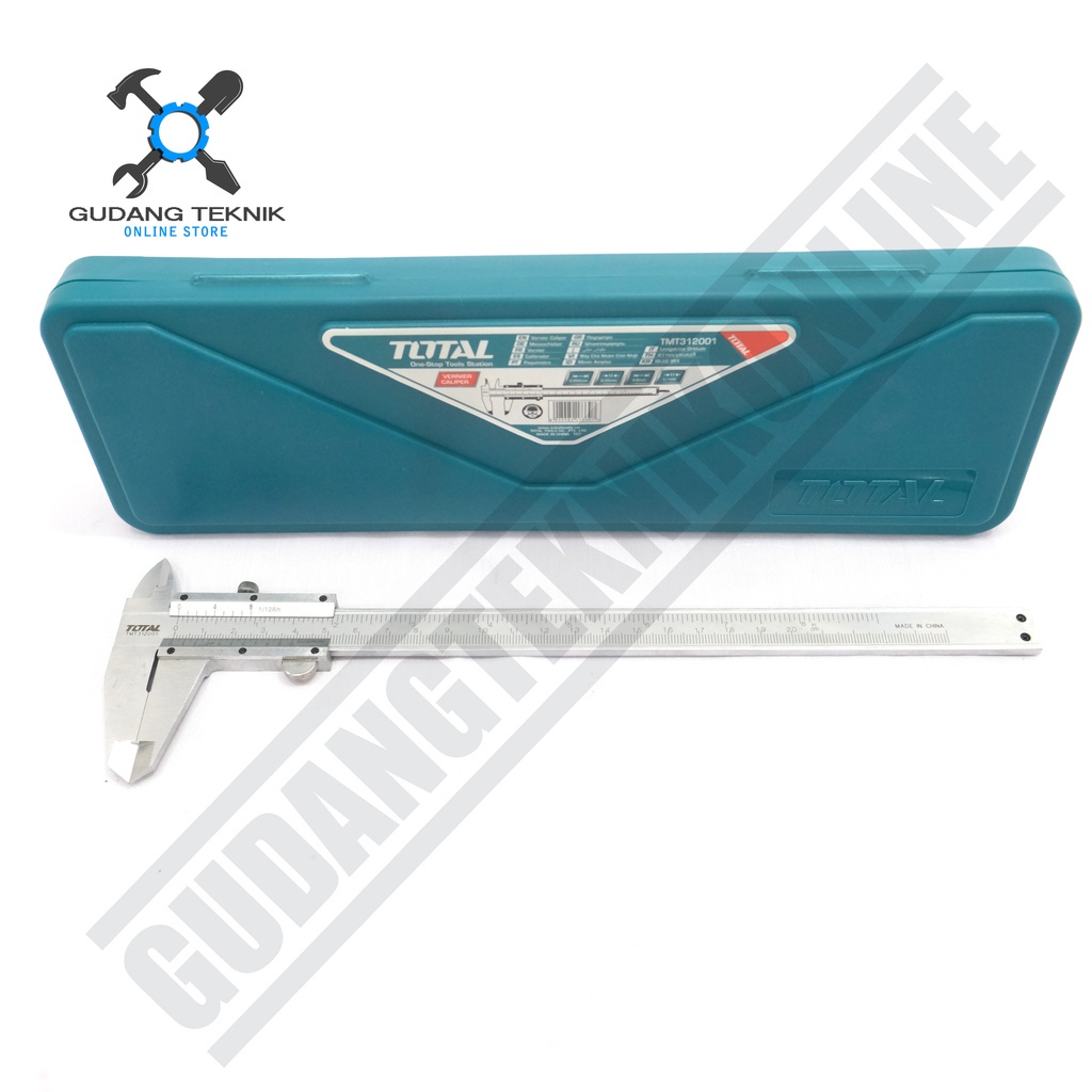 Jangka Sorong Sigmat TMT312001 TOTAL / Sketmat Vernier Caliper Carbon Steel TMT 312001 TOTAL
