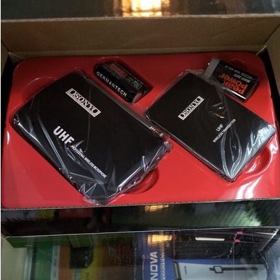 PROMO!!! MICROPHONE WIRELESS OSONYO VOCAL SET UHF KUALITAS TERBAIK