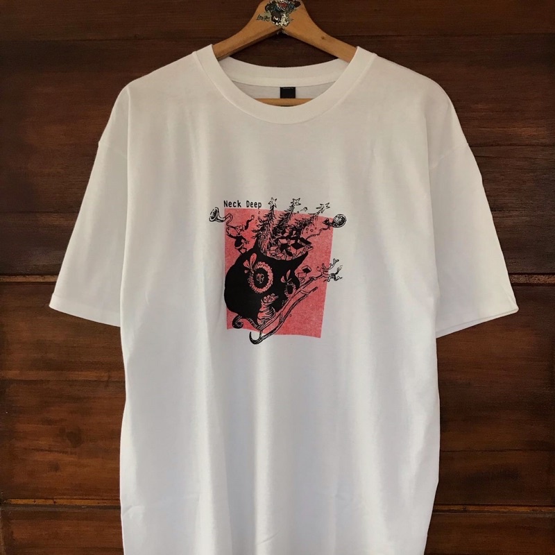 Tshirt Band New Original NECK DEEP ‘Holiday’