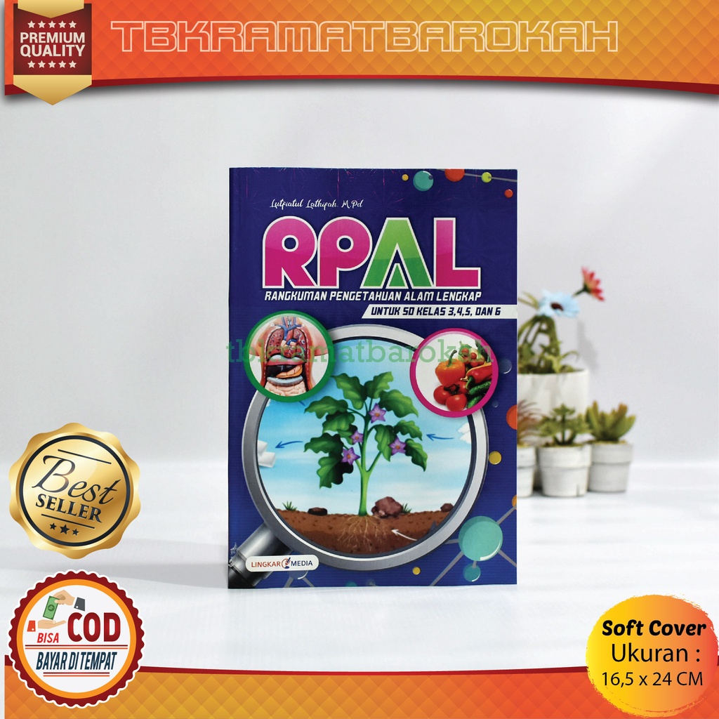 Buku RPAL Rangkuman Pengetahuan Alam Lengkap Untuk SD 3 4 5 Dan 6 Bergambar Full Colour Buku Pengeta