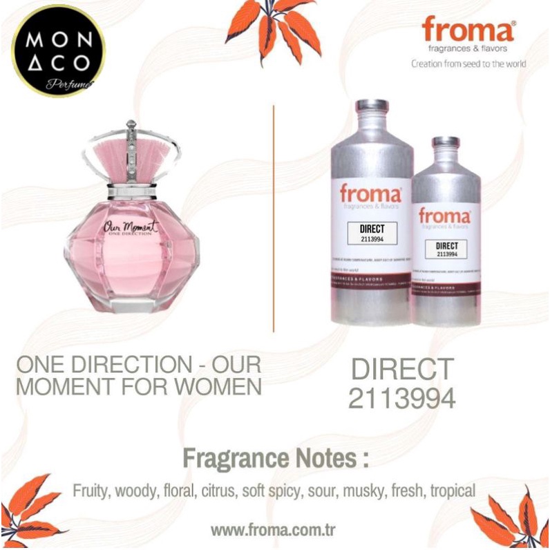 BIBIT PARFUM ONE DIRECTION BY FROMA - ASLI 100%