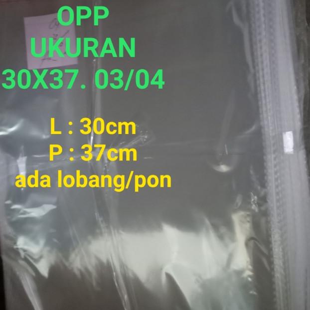 

PLASTIK OPP 30X37.03 & 04 ( PER 500 LEMBAR ) - 30x37.03